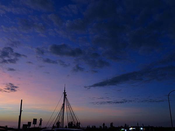 竹圍夕陽