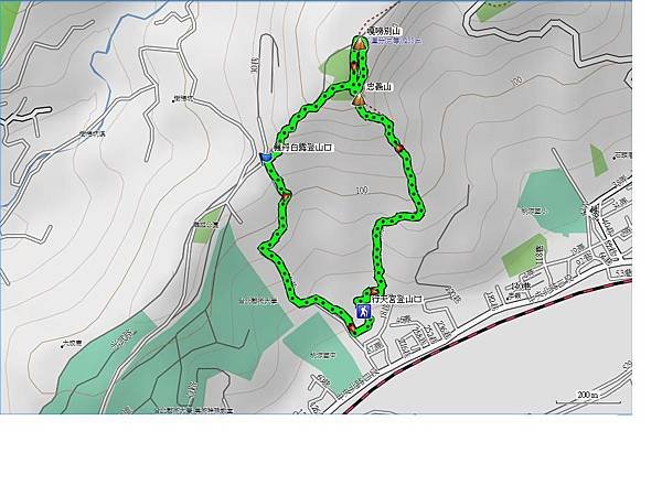 北投 忠義山 嘎嘮別山