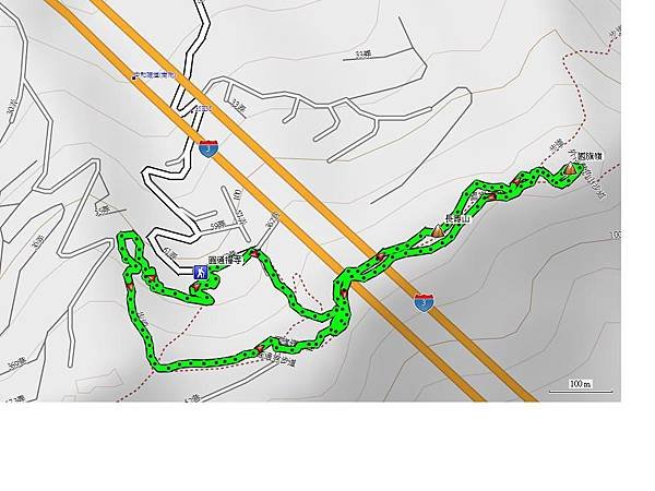 中和區 圓通禪寺 長壽山 國旗嶺