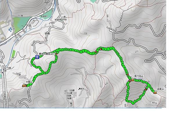 內湖 剪刀石山 金面山 文間山