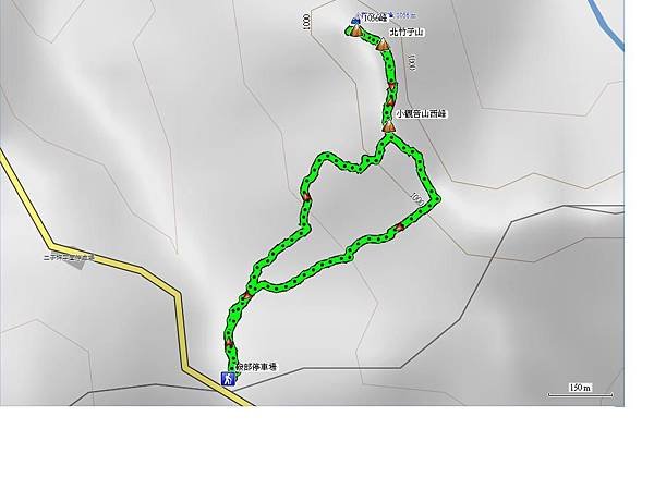 小觀音山西峰 北竹子山