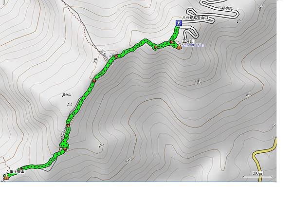 五分山 頂子寮山