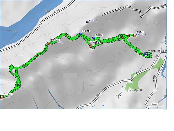 三峽 鳶尾山 鳶山東峰 福德坑山 五十分山