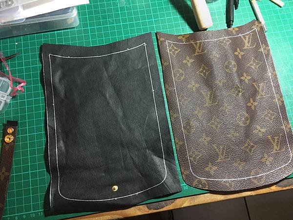 ［手作］改造舊包LOUIS VUITTON LV-零錢包