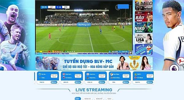 PPTV  Trang Chủ Nền Tảng Live 