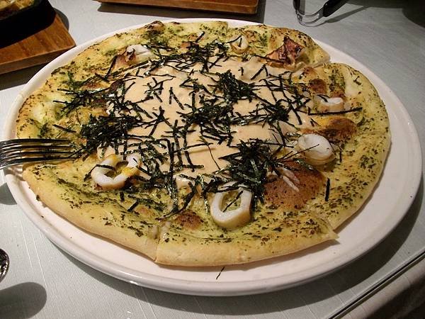 明太子透抽比薩 Mentaiko &amp; Squid Pizza