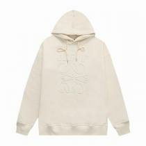 LOEWE パーカー アイボリーホワイト カリグラフィーロゴ
