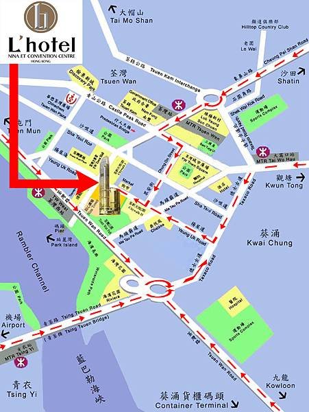 如心酒店MAP