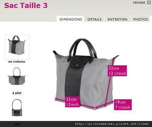 pliage sur mesure taille 3
