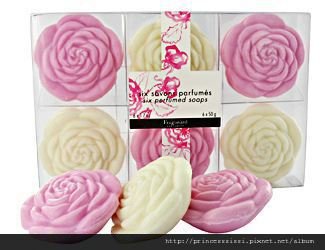 savonnettes en forme de Rose