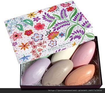 savon galet coffret 6