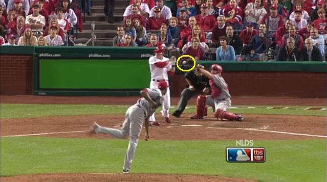 2010 Playoff Phillies G2 Utley HBP-1.jpg