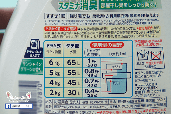 【清潔】日本花王Attack全時間抗菌EX潔淨洗衣精