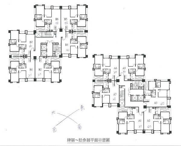 興大里美平面示意圖