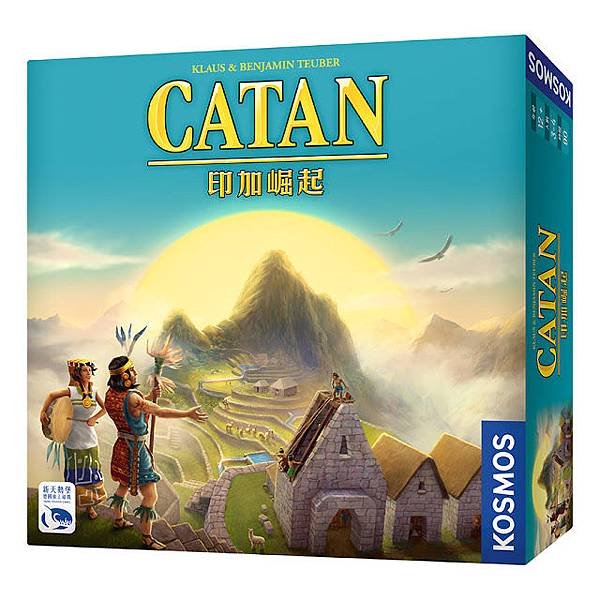 卡坦島 印加崛起  CATAN INCA 繁體中文版 開箱及