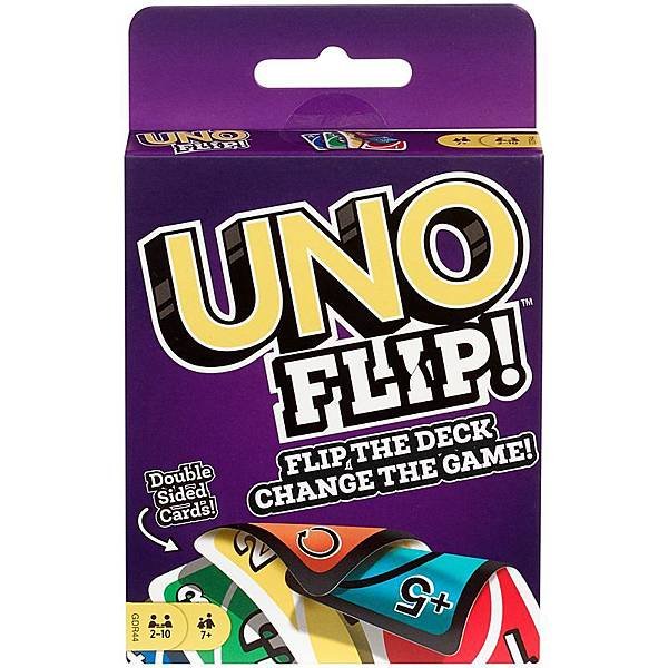 Uno Flip Card Game 附中文卡表 開箱及規則