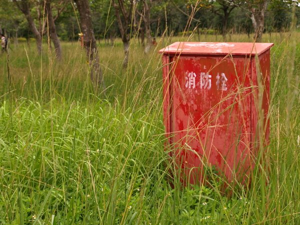 師云:拍消防栓要有FU...