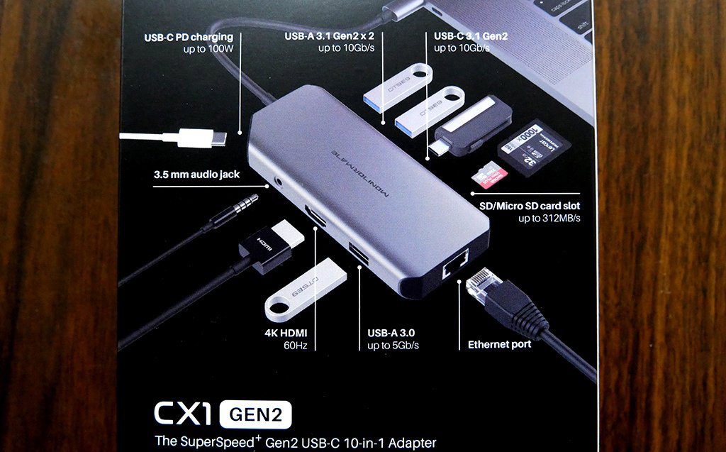 Monitormate CX1 / Type C Hub /