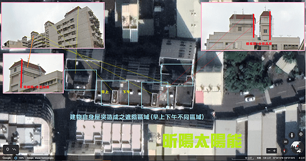 高雄光電宅 小港社區型光電 自身建物造成遮陰 太陽能投資評估 太陽光電設計規劃 光電投資回收年限.png