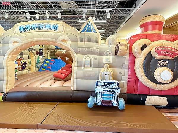 【竹北室內樂園】貝兒絲樂園新竹魔幻星球主題館(已歇業)，火車