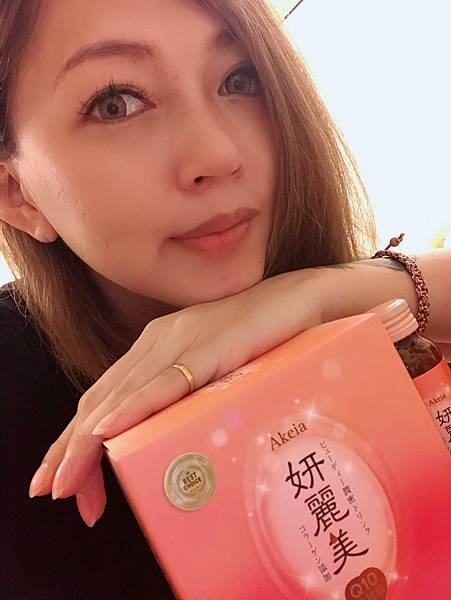 妍麗美 Q10蜜桃飲 ///喝的保養 //