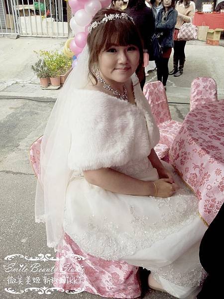 20141220怡潔結婚(白紗造型)