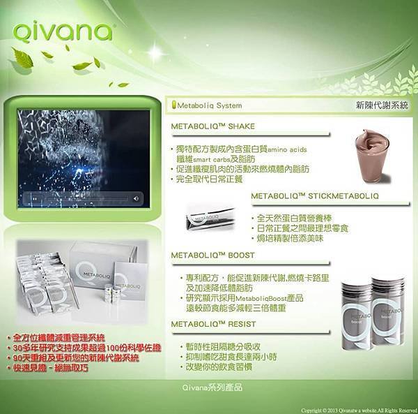 Qivana(奇瓦那)-新陳代謝系統