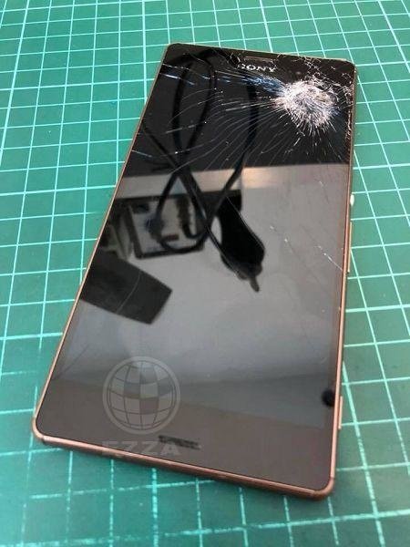 索尼 Sony Z3面板破裂 起點數位通訊 現場手機維修 門