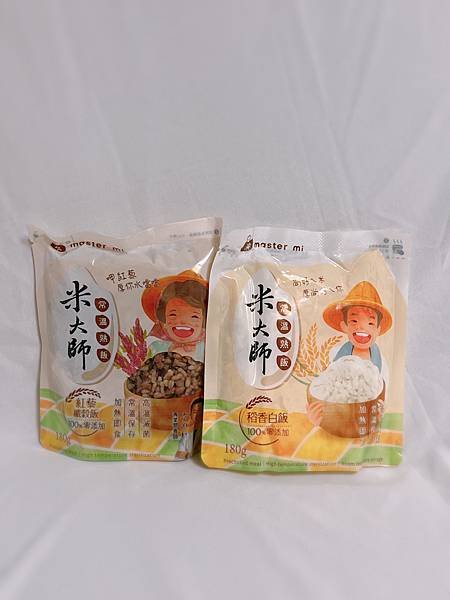 [美食]米大師湯泡飯｜全球首創｜常溫保存 新鮮米飯｜沖泡即食