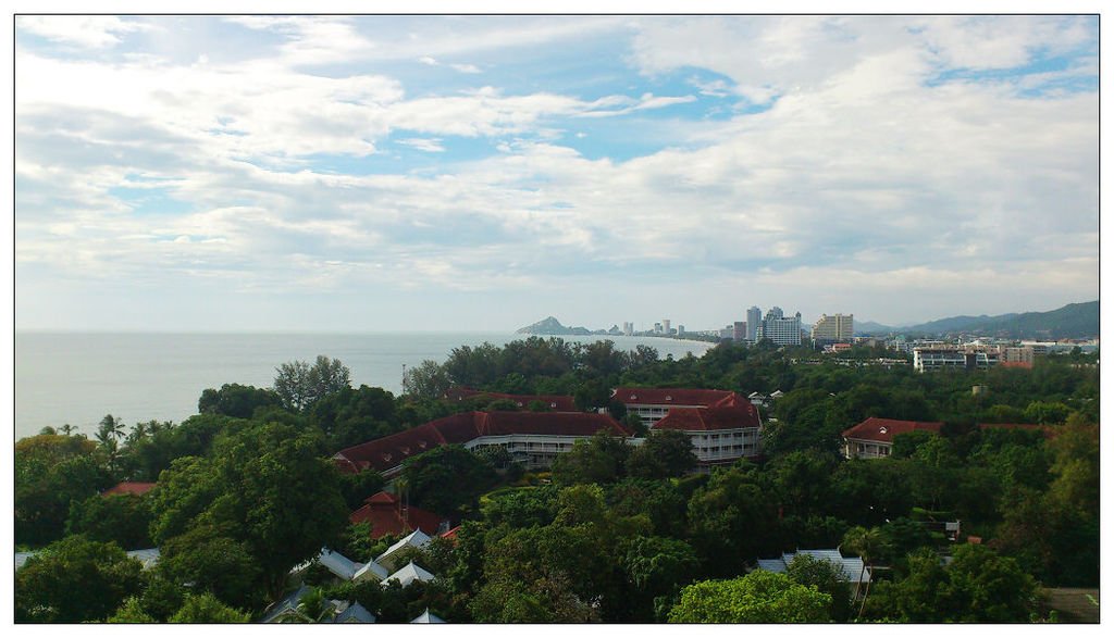泰國華欣希爾頓客房陽台VIEW