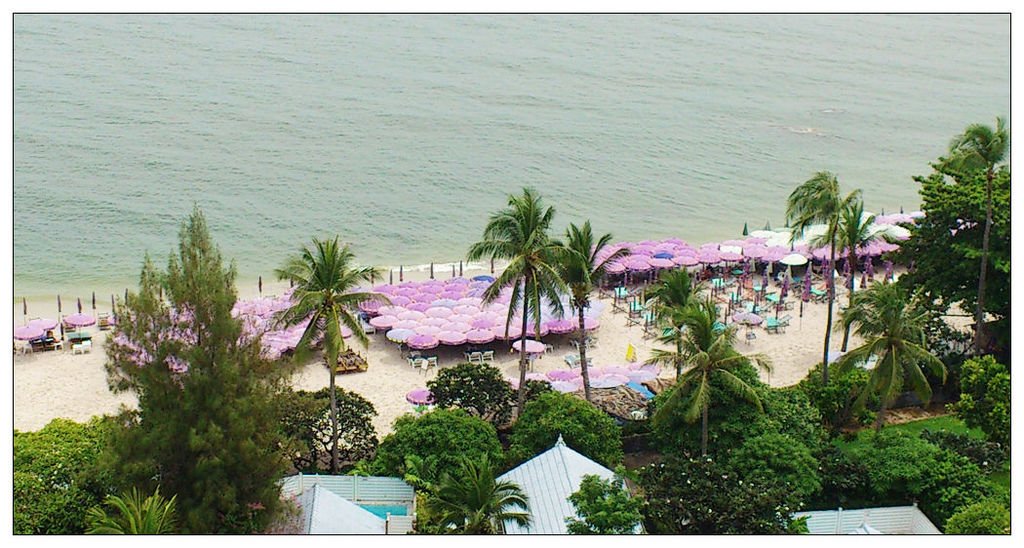 泰國華欣希爾頓客房陽台VIEW