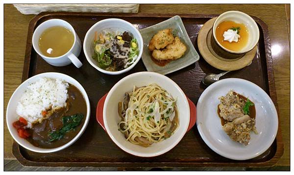 AEON裡的餐廳晚餐