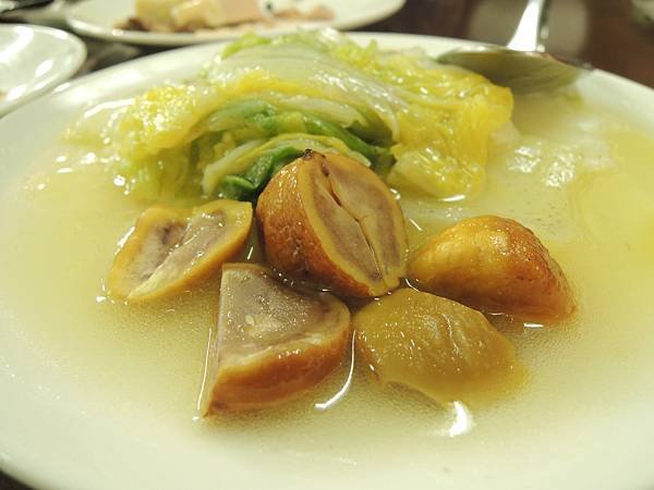 20131109-魚麗-栗子燒白菜