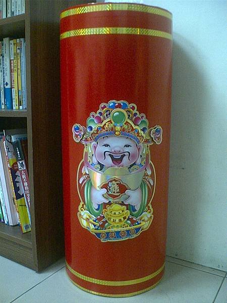 過年美勞~炮竹diy