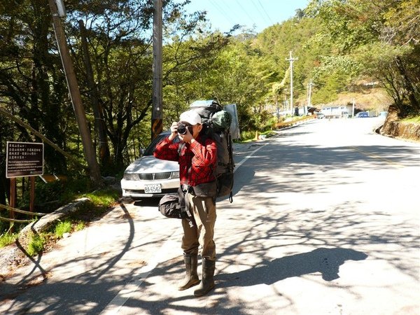 10:30的登山口。據領隊說，預定出發時刻是六點。