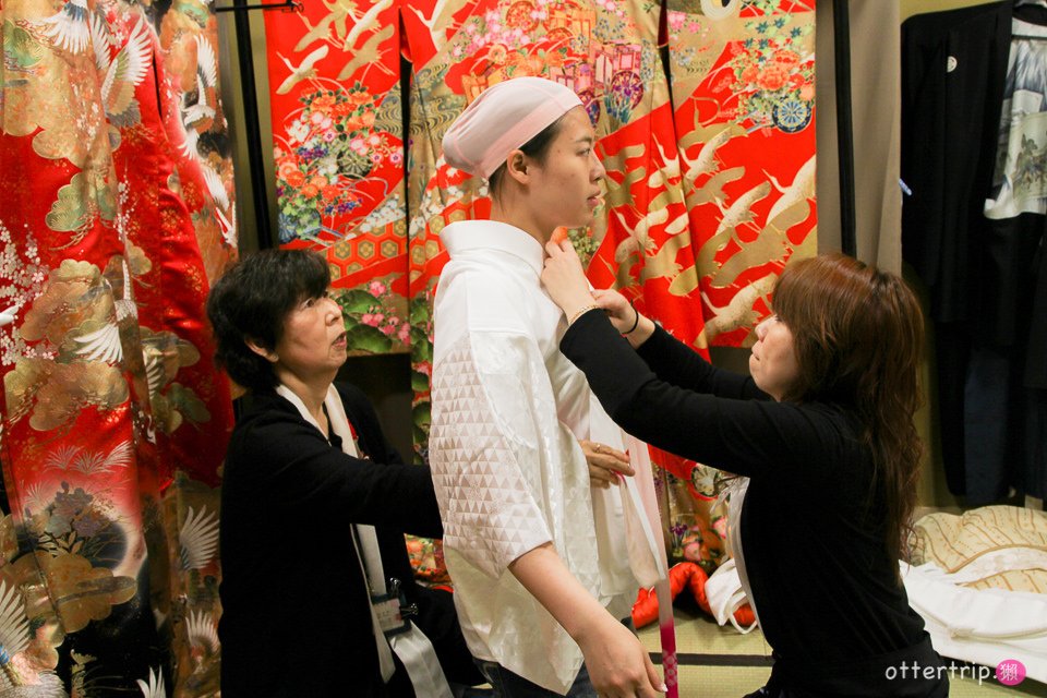 日本北陸 花嫁暖簾館 日本傳統結婚禮服體驗（色打掛或白無垢）只要3千日圓