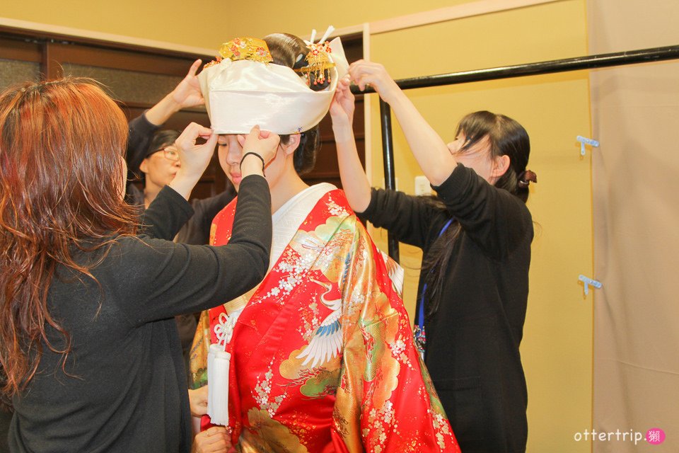 日本北陸 花嫁暖簾館 日本傳統結婚禮服體驗（色打掛或白無垢）只要3千日圓