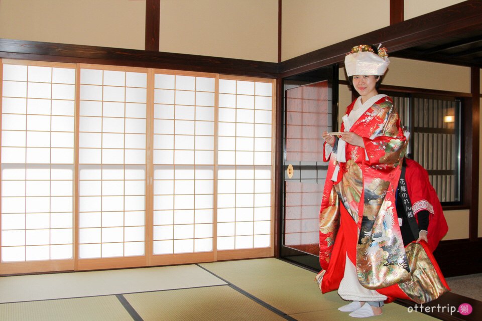 日本北陸 花嫁暖簾館 日本傳統結婚禮服體驗（色打掛或白無垢）只要3千日圓