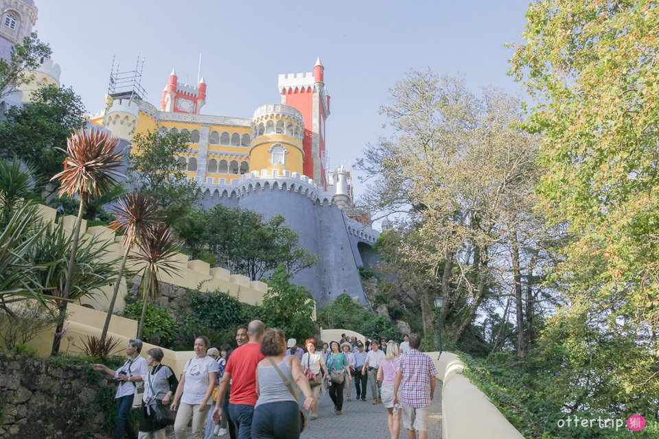 葡萄牙里斯本 辛特拉宮Palacio Nacional de Sintra 佩納宮Palácio da Pena 世界盡頭的宮殿