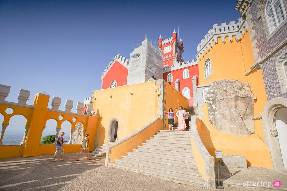 葡萄牙里斯本 辛特拉宮Palacio Nacional de Sintra 佩納宮Palácio da Pena 世界盡頭的宮殿