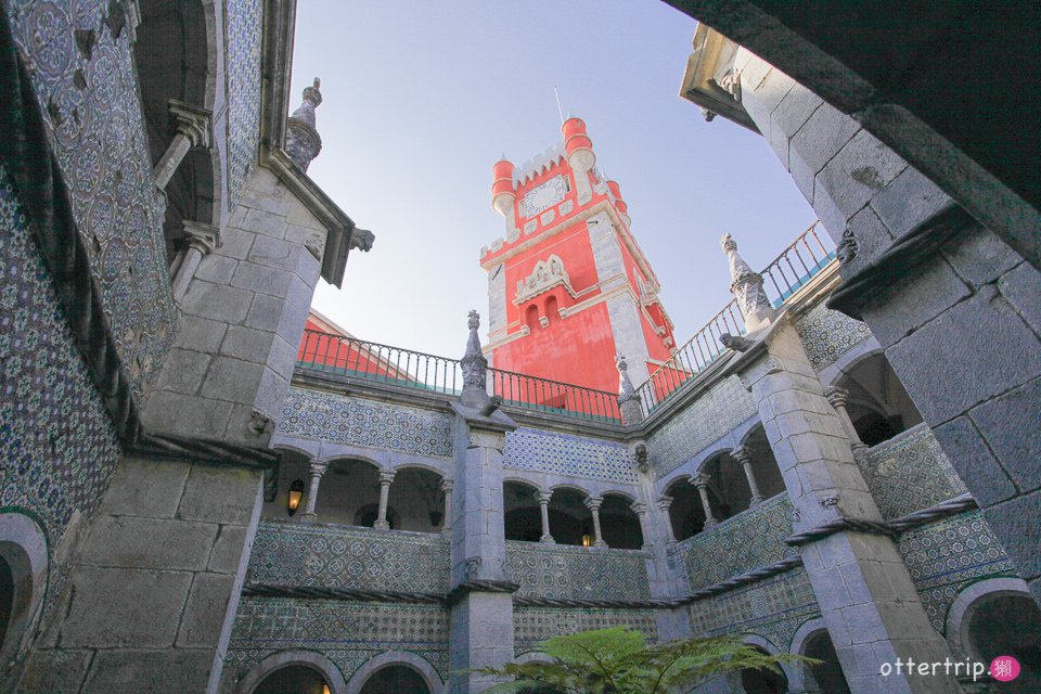 葡萄牙里斯本 辛特拉宮Palacio Nacional de Sintra 佩納宮Palácio da Pena 世界盡頭的宮殿