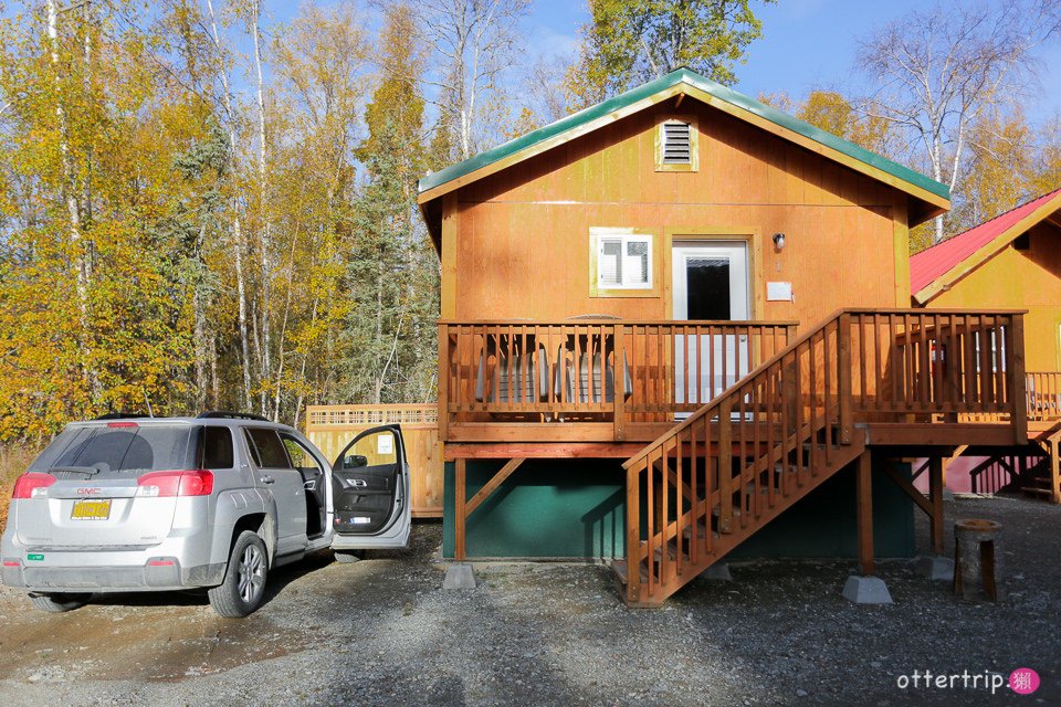 阿拉斯加Talkeetna住宿，餐廳推薦 Talkeetna Love-Lee Cabins床很好睡的小木屋