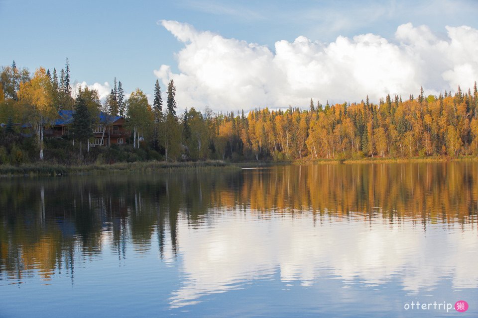 阿拉斯加Talkeetna住宿，餐廳推薦 Talkeetna Love-Lee Cabins床很好睡的小木屋