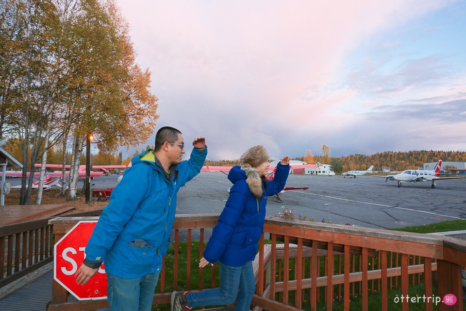 阿拉斯加Talkeetna住宿，餐廳推薦 Talkeetna Love-Lee Cabins床很好睡的小木屋