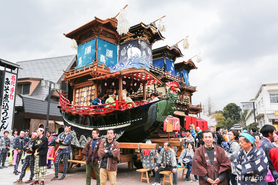 日本犬山 | 名古屋周邊賞櫻景點 櫻花紛飛時的犬山祭