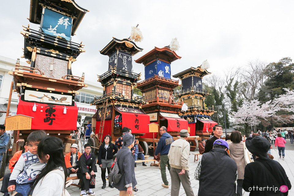 日本犬山 | 名古屋周邊賞櫻景點 櫻花紛飛時的犬山祭