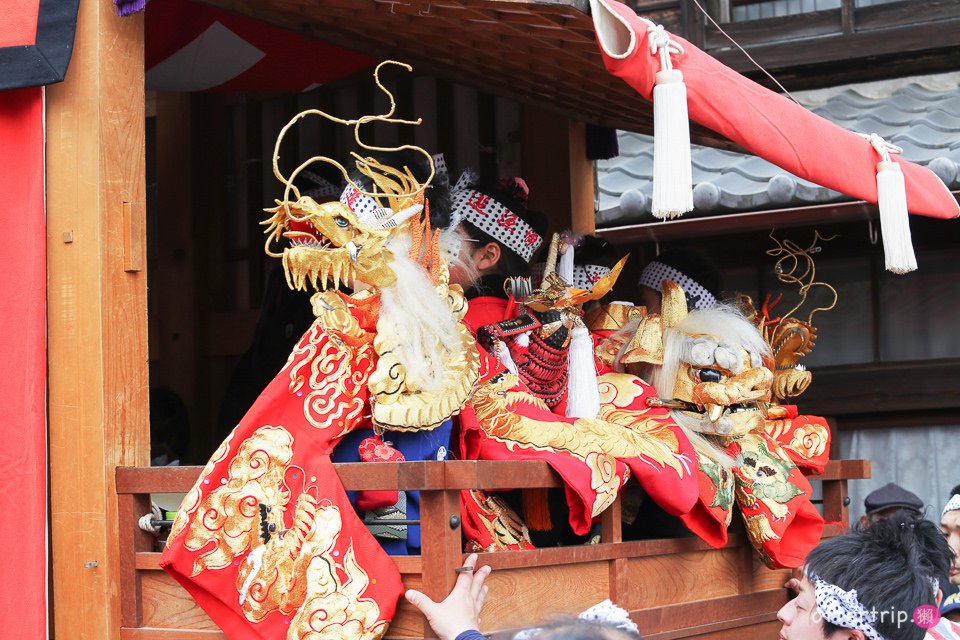 日本犬山 | 名古屋周邊賞櫻景點 櫻花紛飛時的犬山祭