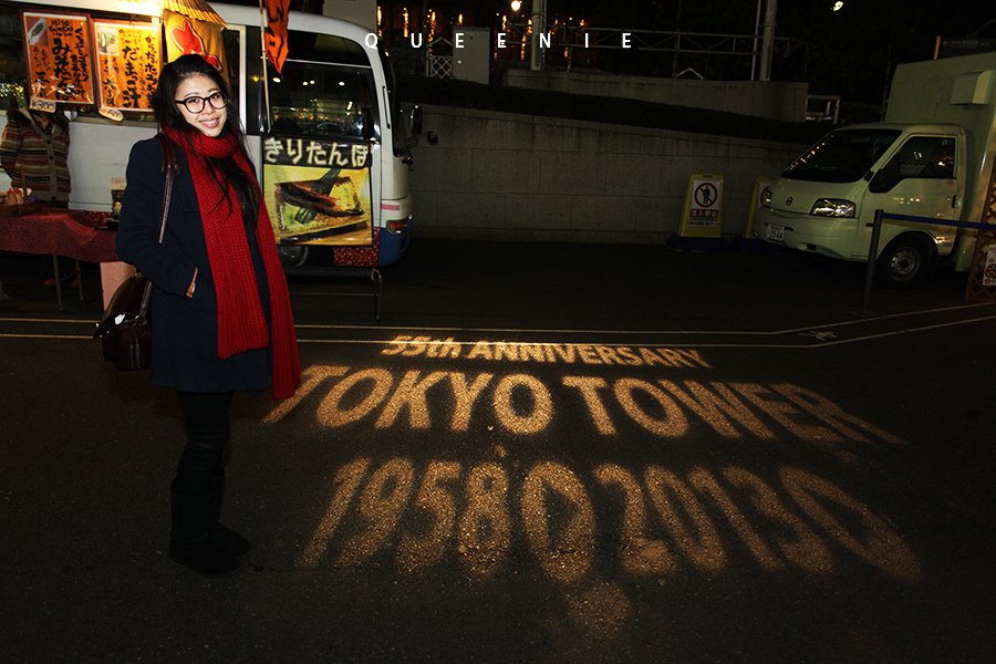 ［日本東京］有美少女戰士在東京鐵塔陪跨年的2014年