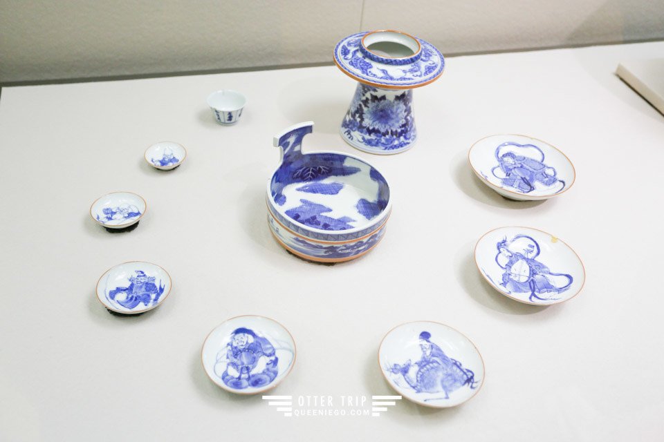 九州佐賀有田 九州陶磁文化館/瓷器咖啡廳Gallery有田Gallery Arita用有田燒喝咖啡吃午餐