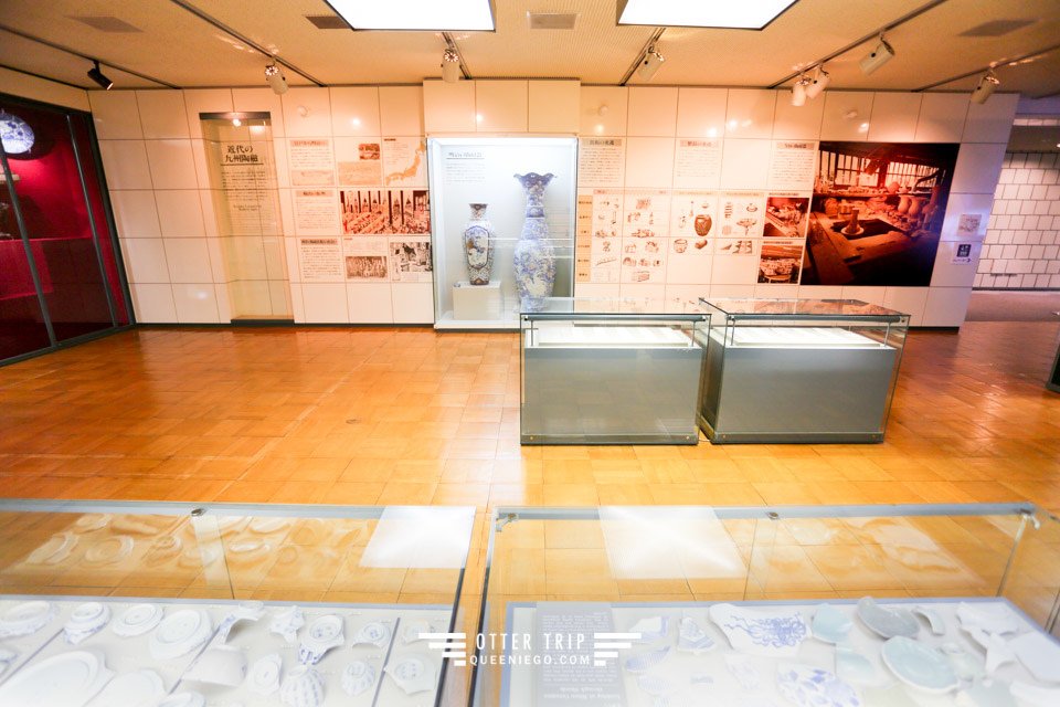 九州佐賀有田 九州陶磁文化館/瓷器咖啡廳Gallery有田Gallery Arita用有田燒喝咖啡吃午餐